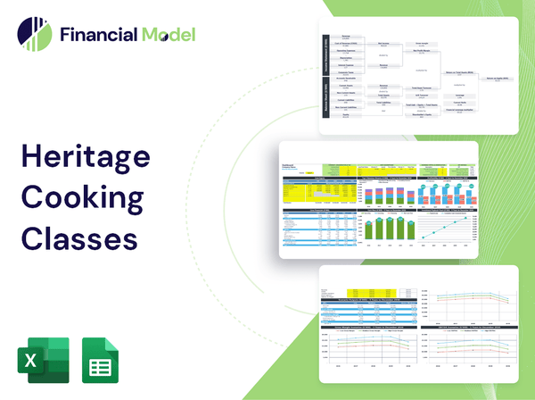 Heritage Cooking Classes Financial Model