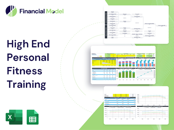 High End Personal Fitness Training Financial Model