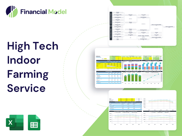 High Tech Indoor Farming Service Financial Model