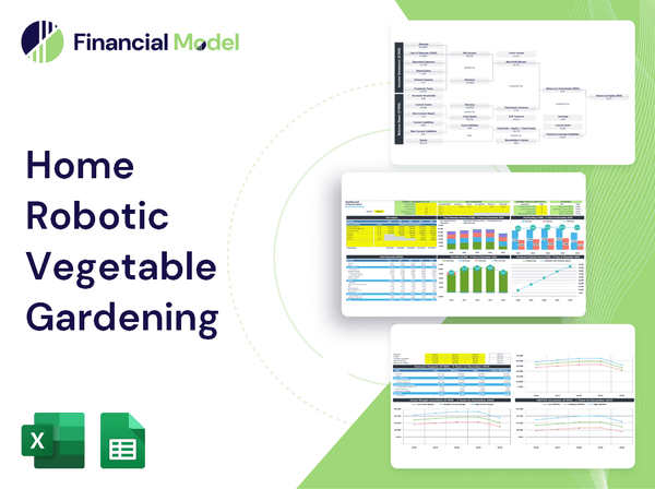 Home Robotic Vegetable Gardening Financial Model