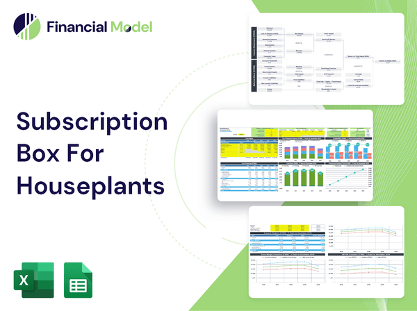 Subscription Box For Houseplants Financial Model