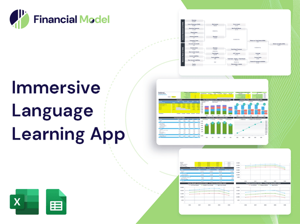Immersive Language Learning App Financial Model