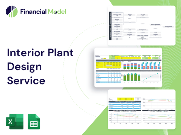 Interior Plant Design Service Financial Model