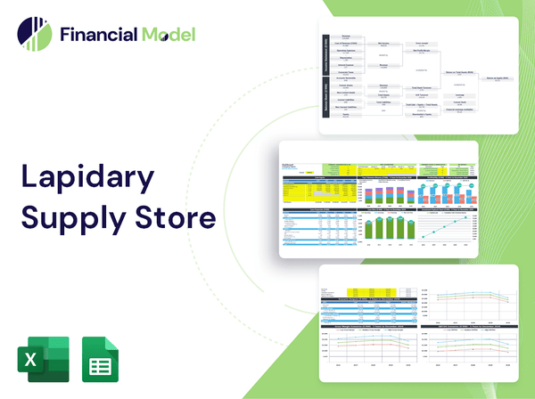 Lapidary Supply Store Financial Model