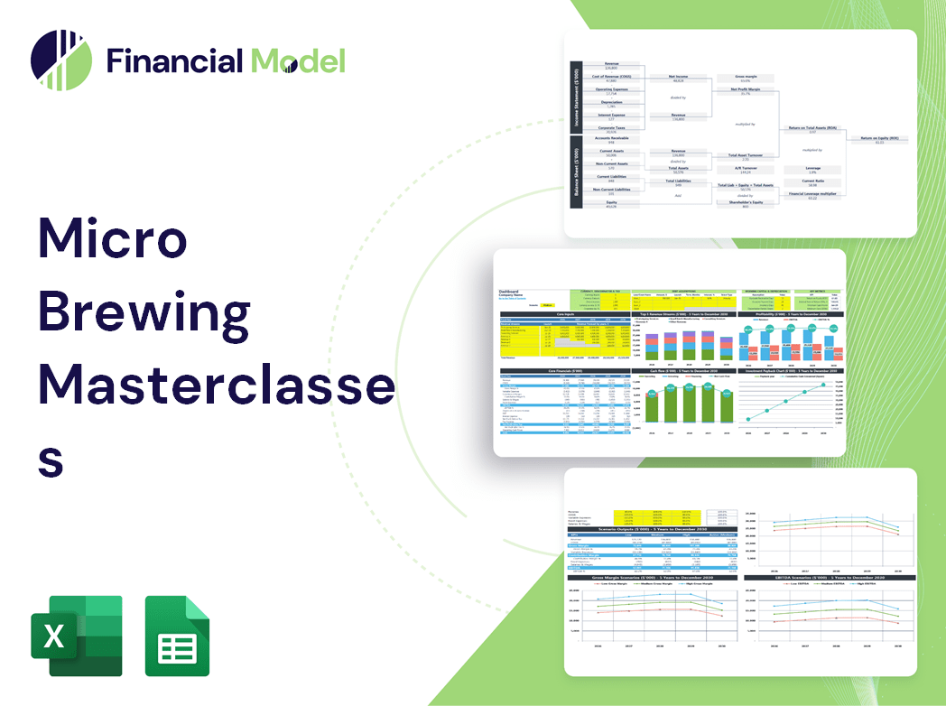 Micro Brewing Masterclasses Financial Model