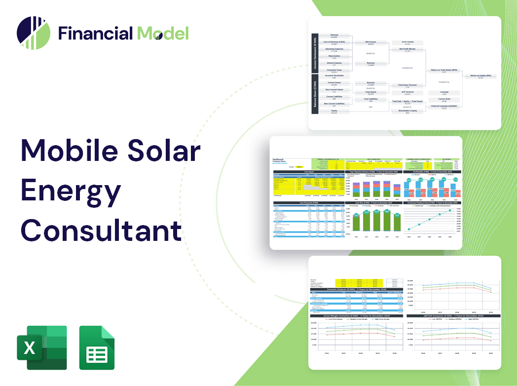 Mobile Solar Energy Consultant Financial Model