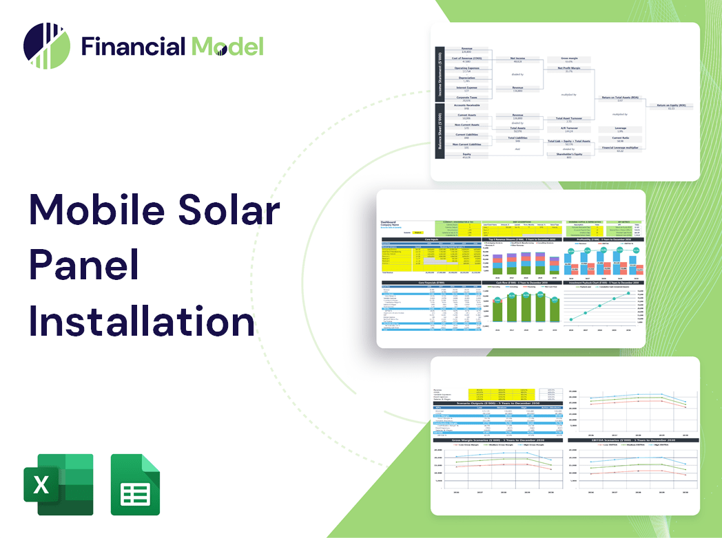 Mobile Solar Panel Installation Financial Model