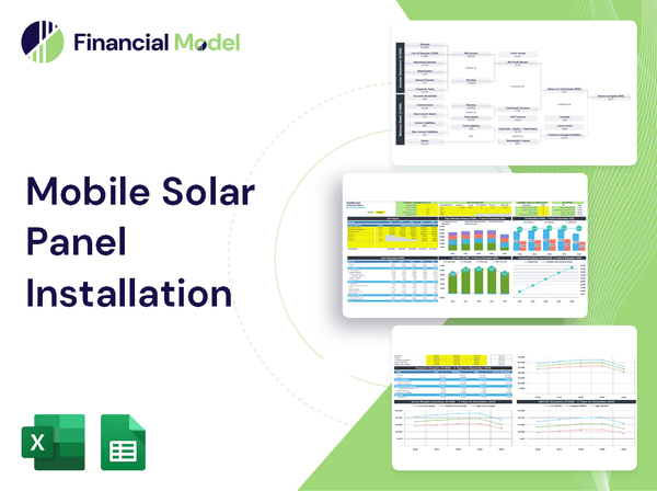 Mobile Solar Panel Installation Financial Model