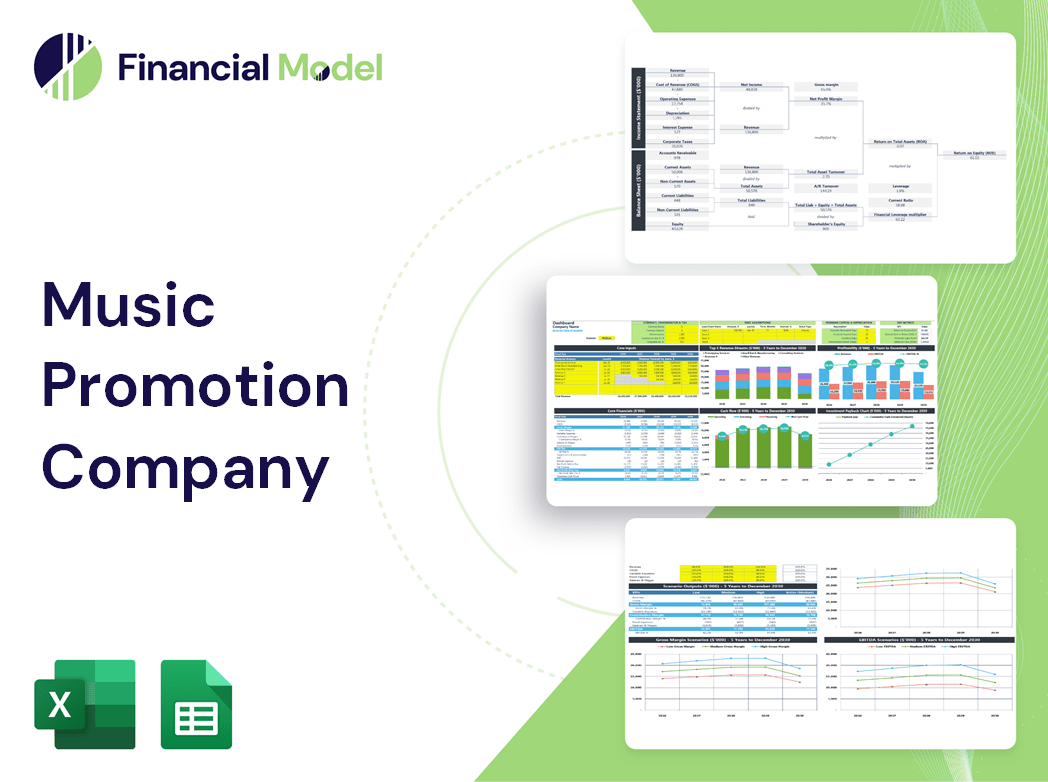 Music Promotion Company Financial Model
