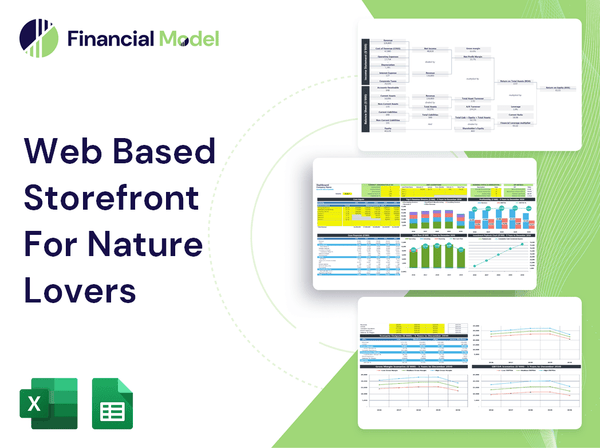 Web Based Storefront For Nature Lovers Financial Model