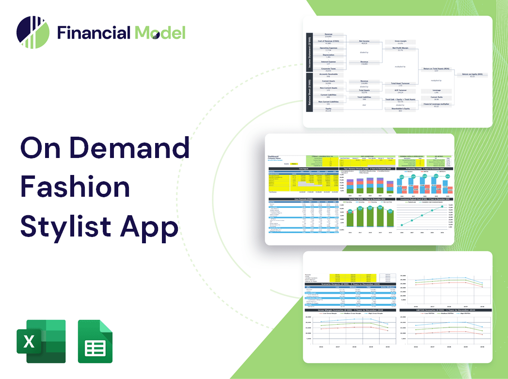 On Demand Fashion Stylist App Financial Model