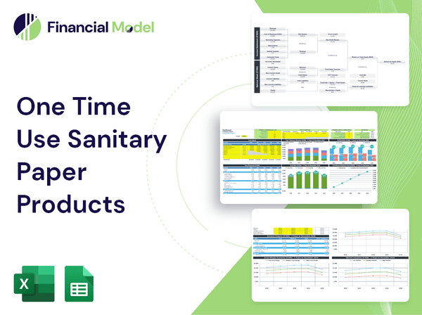 One Time Use Sanitary Paper Products Financial Model