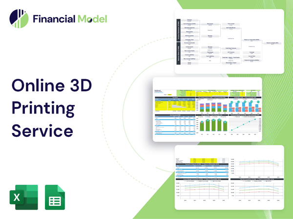 Online 3D Printing Service Financial Model