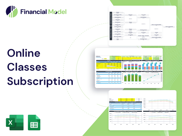 Online Classes Subscription Financial Model