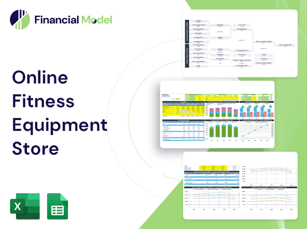 Online Fitness Equipment Store Financial Model