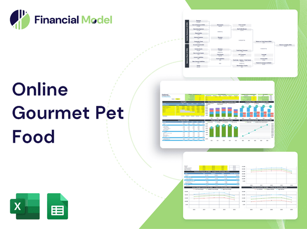 Online Gourmet Pet Food Financial Model