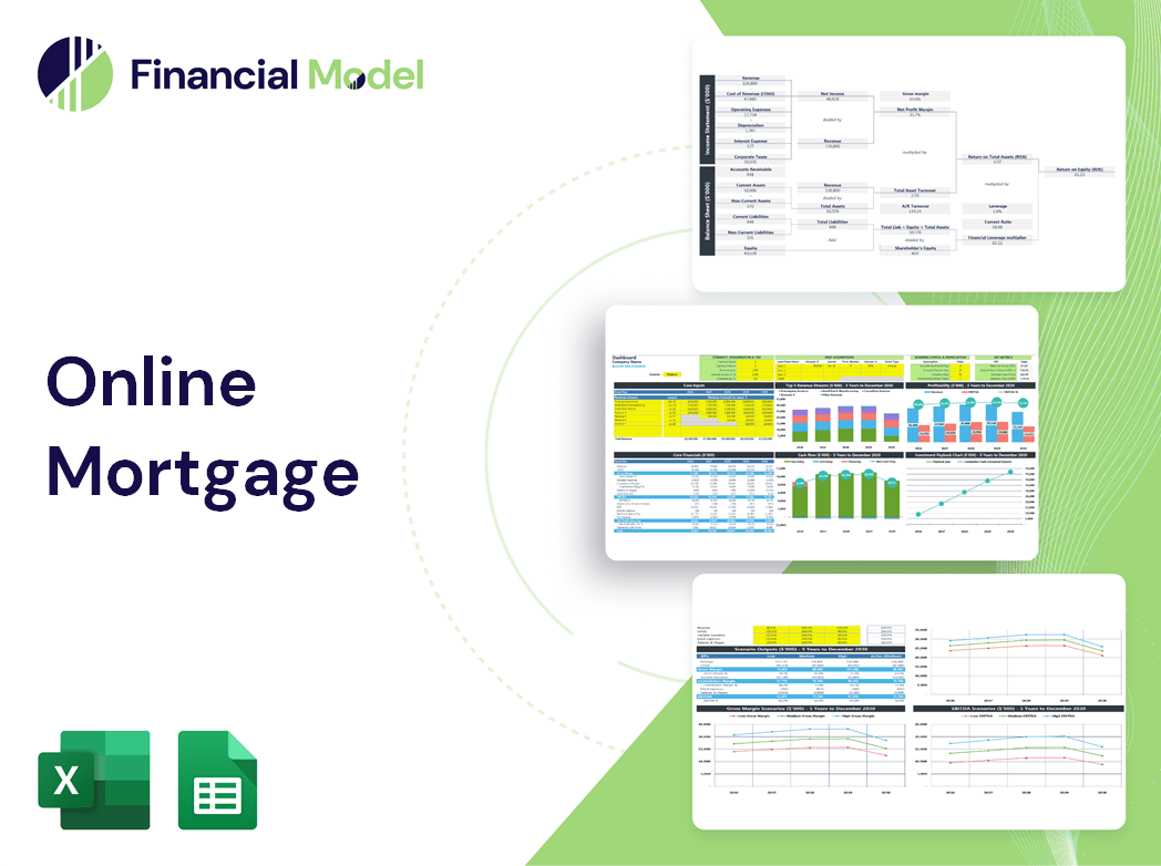 Online Mortgage Financial Model