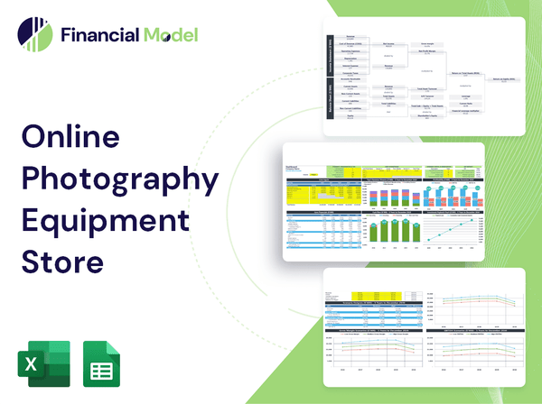 Online Photography Equipment Store Financial Model