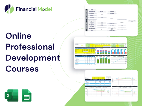 Online Professional Development Courses Financial Model