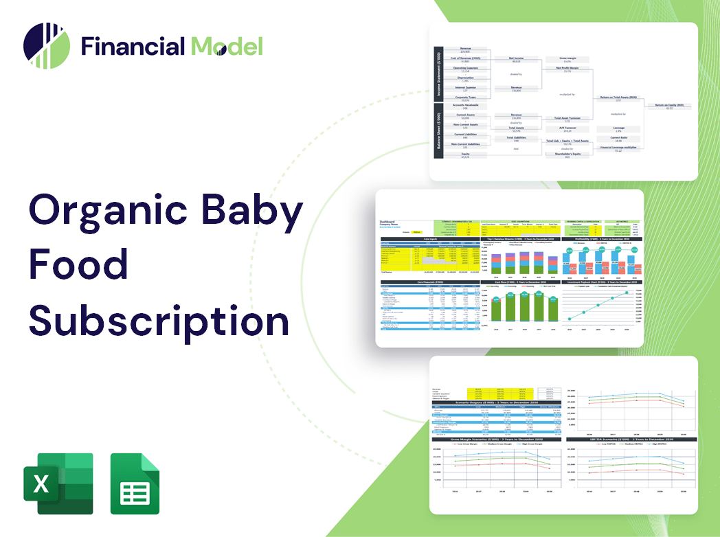 Organic Baby Food Subscription Financial Model