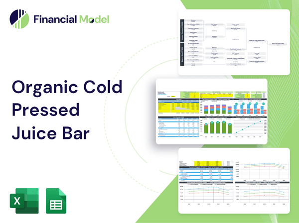 Organic Cold Pressed Juice Bar Financial Model