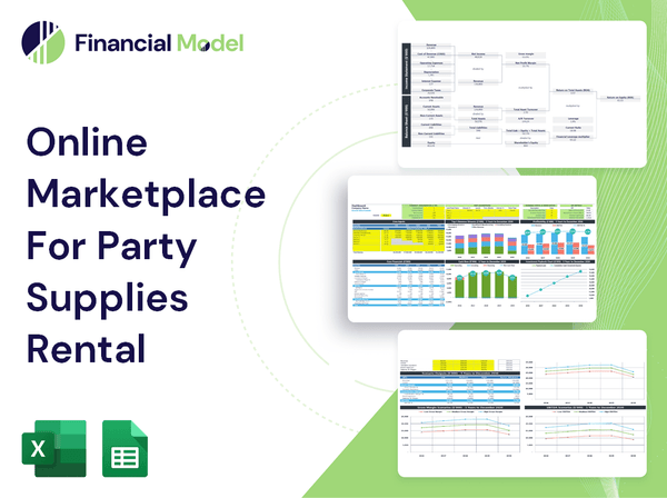 Online Marketplace For Party Supplies Rental Financial Model