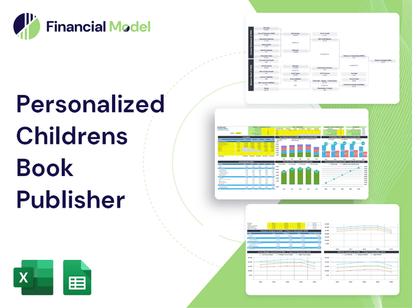 Personalized Childrens Book Publisher Financial Model