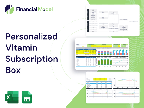 Personalized Vitamin Subscription Box Financial Model