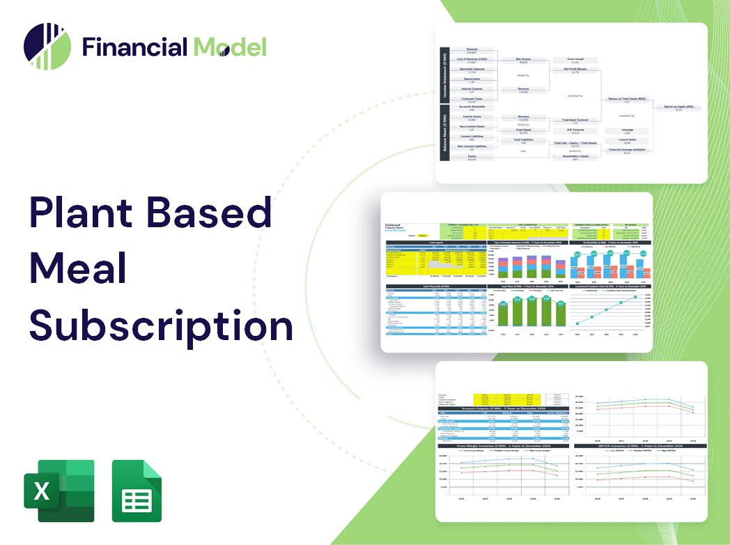 Plant Based Meal Subscription Financial Model