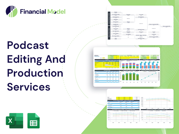 Podcast Editing And Production Services Financial Model