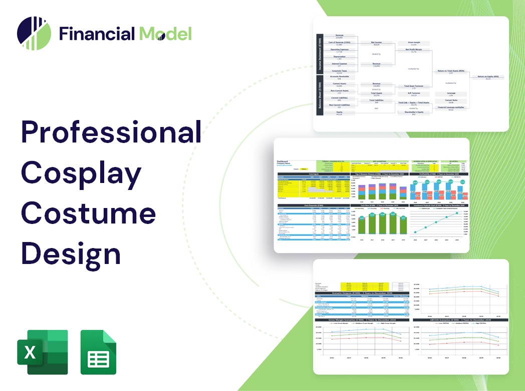 Professional Cosplay Costume Design Financial Model