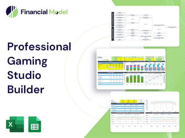 Professional Gaming Studio Builder Financial Model