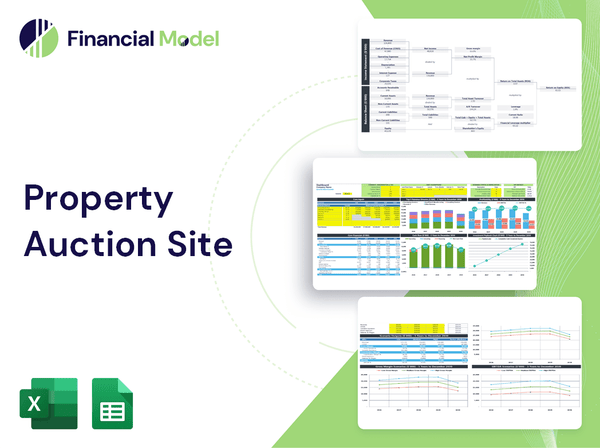 Property Auction Site Financial Model