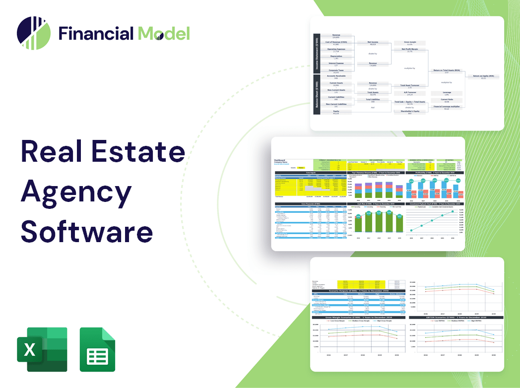 Real Estate Agency Software Financial Model