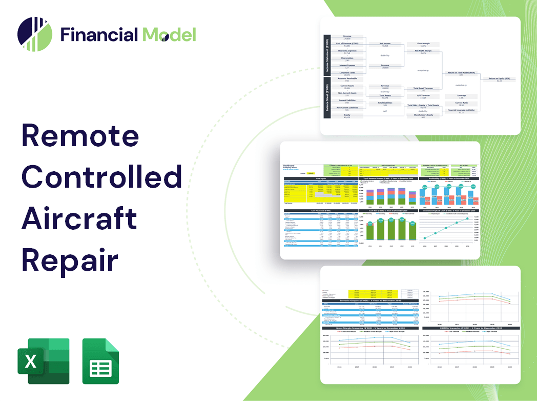 Remote Controlled Aircraft Repair Financial Model