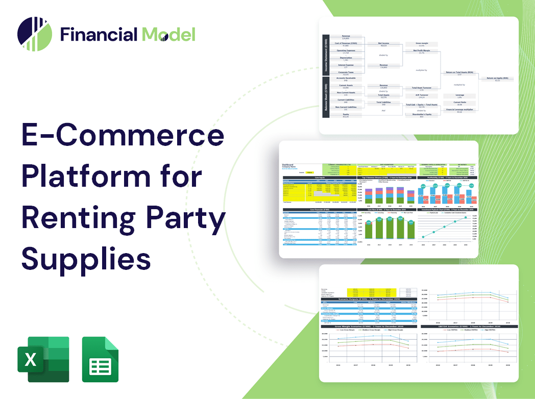 E-Commerce Platform for Renting Party Supplies Financial Model