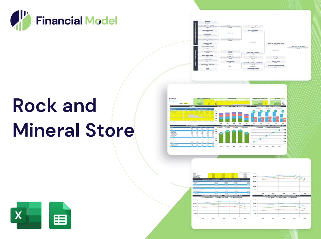 Rock and Mineral Store Financial Model