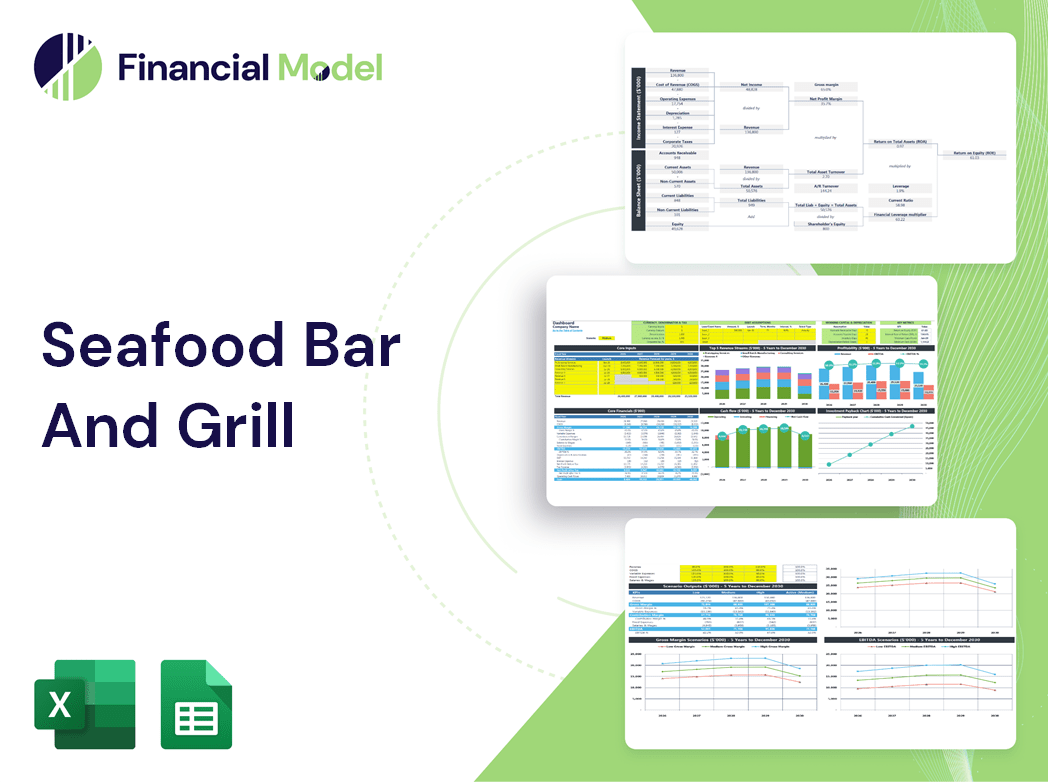 Seafood Bar And Grill Financial Model
