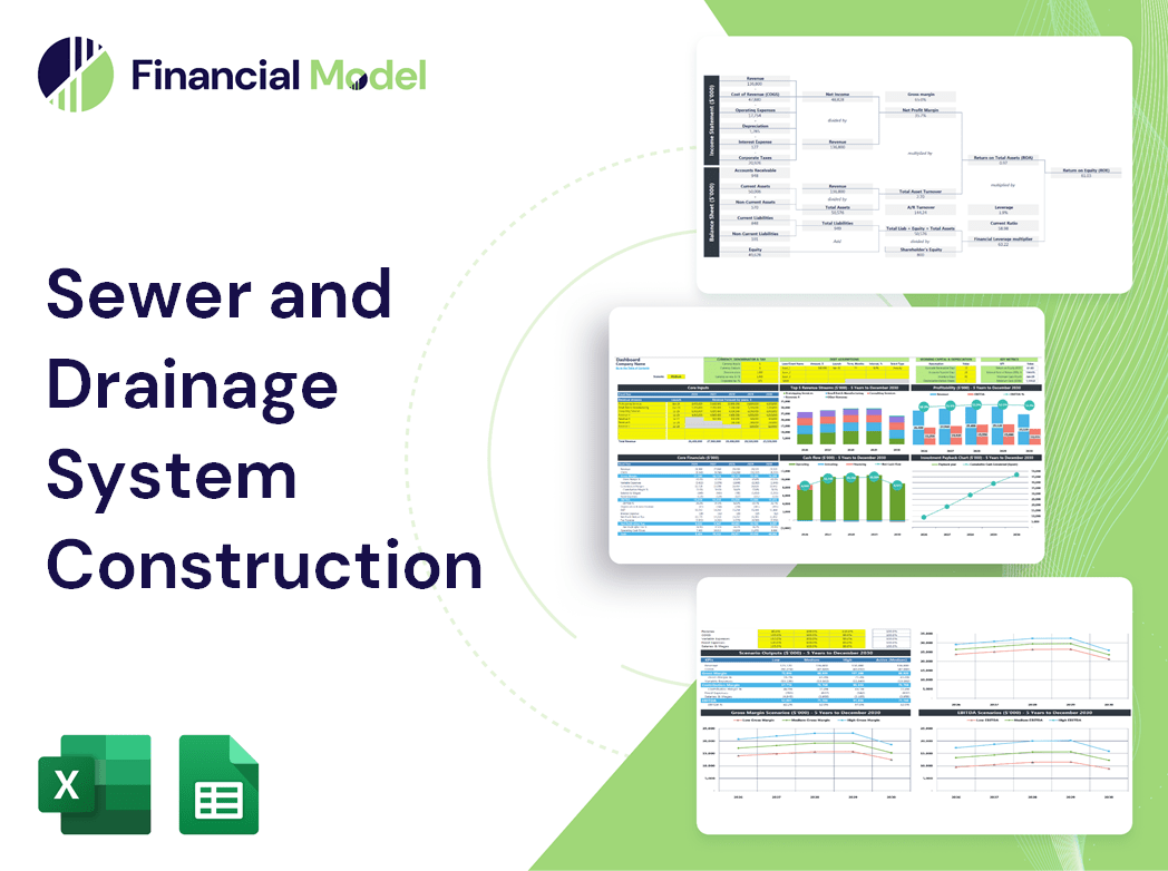 Sewer and Drainage System Construction Financial Model