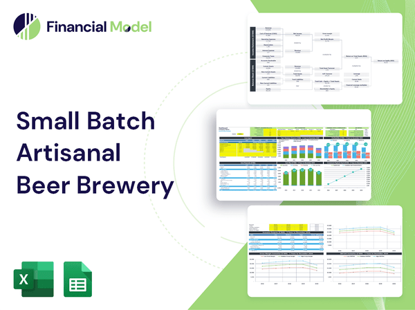 Small Batch Artisanal Beer Brewery Financial Model