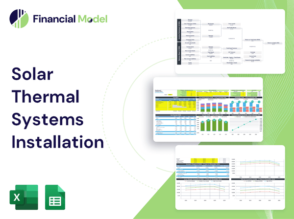 Solar Thermal Systems Installation Financial Model