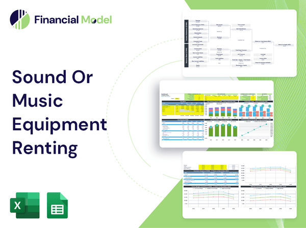 Sound Or Music Equipment Renting Financial Model