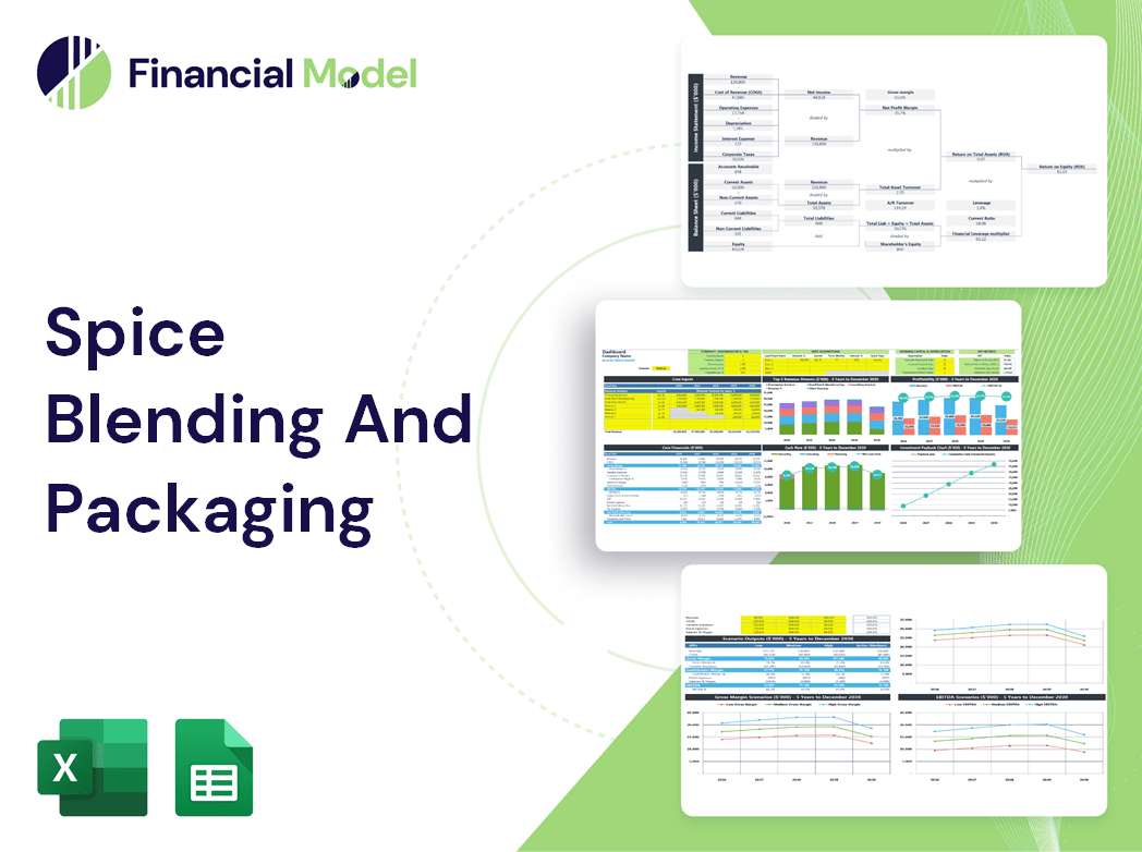 Spice Blending And Packaging Financial Model