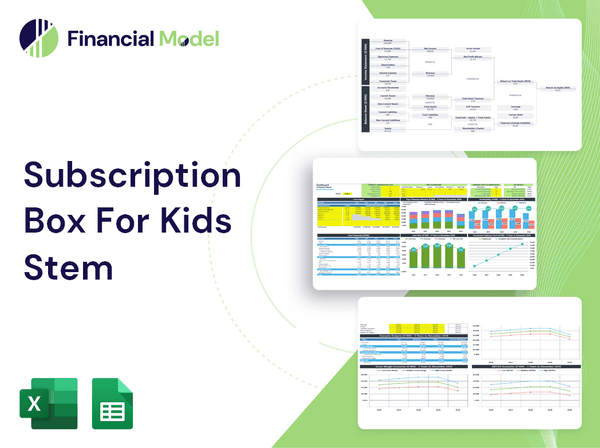 Subscription Box For Kids Stem Financial Model