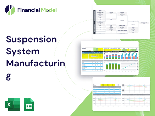 Suspension System Manufacturing Financial Model