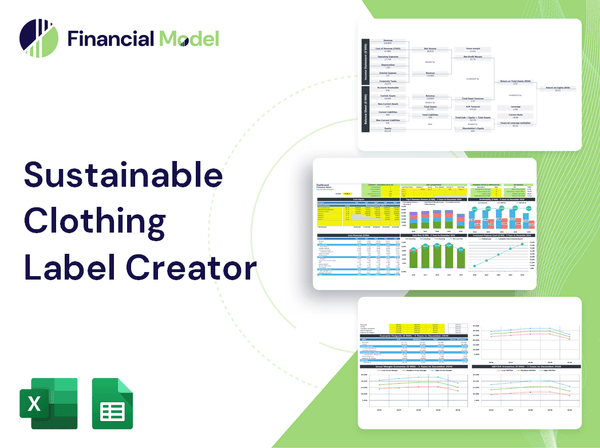 Sustainable Clothing Label Creator Financial Model