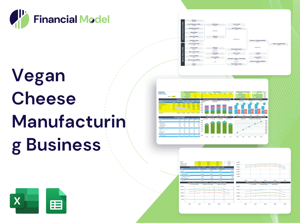 Vegan Cheese Manufacturing Business Financial Model