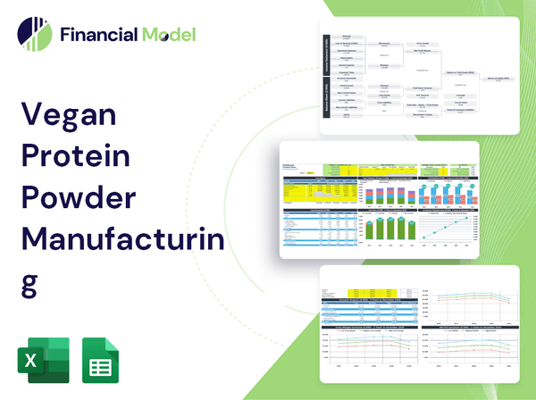 Vegan Protein Powder Manufacturing Financial Model
