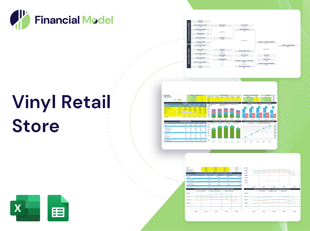 Vinyl Retail Store Financial Model