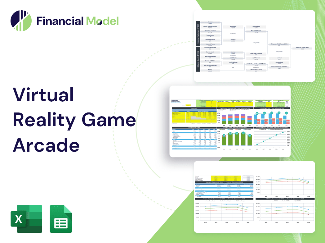 Virtual Reality Game Arcade Financial Model